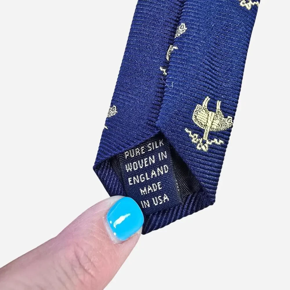 Brooks Brothers Men's Silk logo tie